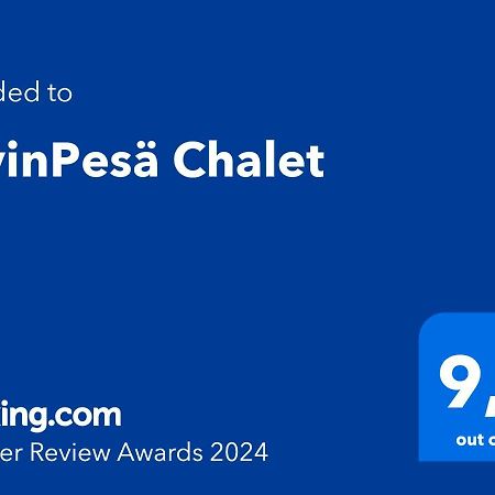 Levinpesae Chalet Εξωτερικό φωτογραφία